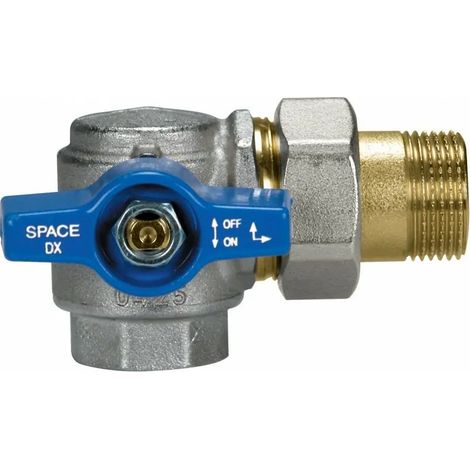 Valvola A Squadra Per Collettori Con Presa Frontale Dx 3/4"