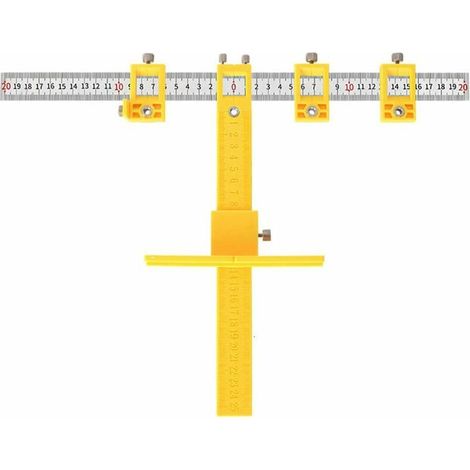 Nazalus-Hot Sale-Verstellbarer Holzbearbeitungs-Lochlocher für die Installation von Griffen, Knöpfen an Türen und Schubladen.