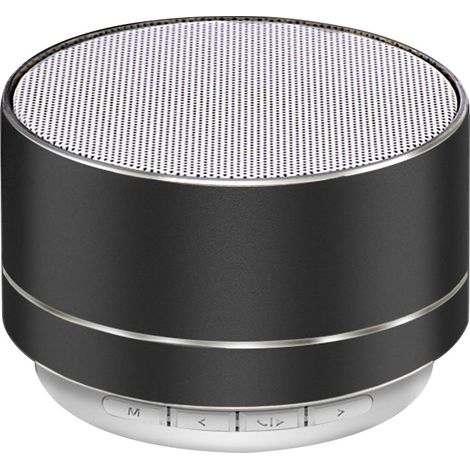 Enceinte Bluetooth sans fil (noire), entrée AUX, fonction d'appel, carte TF, haute fidélité (1/5)