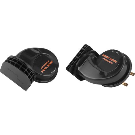 Paar universelle Schneckenhörner 12V Doppelton-Sirenen wasserdicht für ATV UTV Minibus Motorrad (1/5)