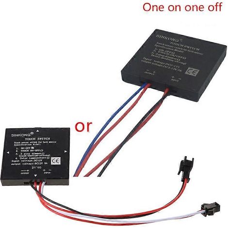 Lampe miroir 5-12 V avec variateur tactile LED isolé pour interrupteur tactile facile à installer (1/4)