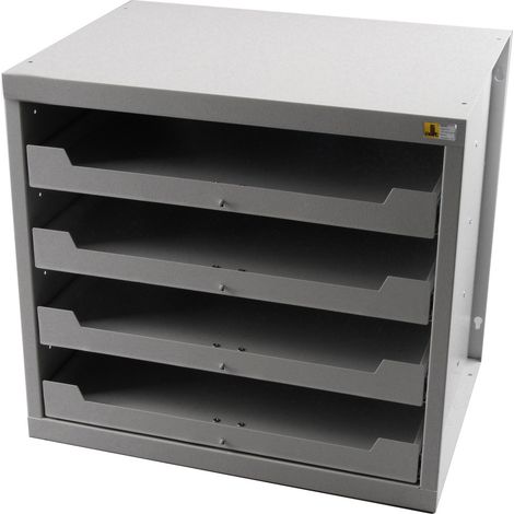 Allit 455805 Gehäuse für Schubladensystem EuroPlus Depot M (B x H x T) 380 x 465 x 505 mm Grau 1 S (1/5)