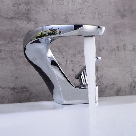 Robinet De Lavabo Robinet Évier Mitigeur toilette Mitigeur Mitigeur Salle De Bain (1/5)