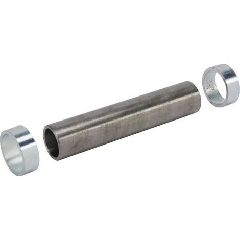 Cyclingcolors – Douille d'axe pour roues fixes et oscillantes Ø ext. 20mm Ø int. 16,2mm longueur 95mm – Adaptable sur roue diamètre 260mm – Accessoire motoculture