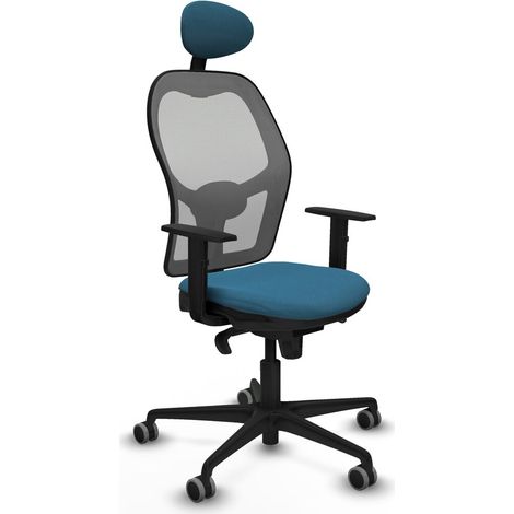 Sedia da Ufficio Piqueras y Crespo 1D036G1 Grigio Verde petrolio (1/5)
