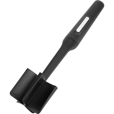 Fleischwolf mit ergonomischem, hitzebeständigem und antihaftbeschichtetem Nylongriff, ideal für Hamburger und Rindfleisch. Perfekt für die Küche. (1/5)