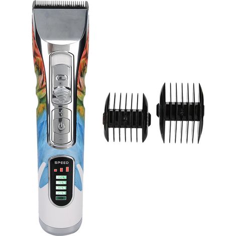 Tondeuse à cheveux électrique professionnelle, rechargeable et réglable, prise standard américaine, 110-240V. (1/5)