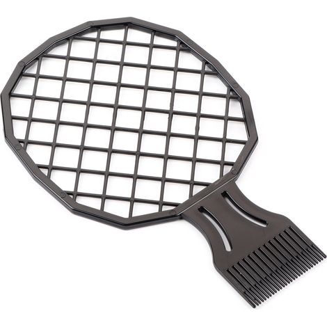 Peigne Chauffant pour Cheveux Crépus et Dreadlocks avec Feuille d'Aluminium (1/5)