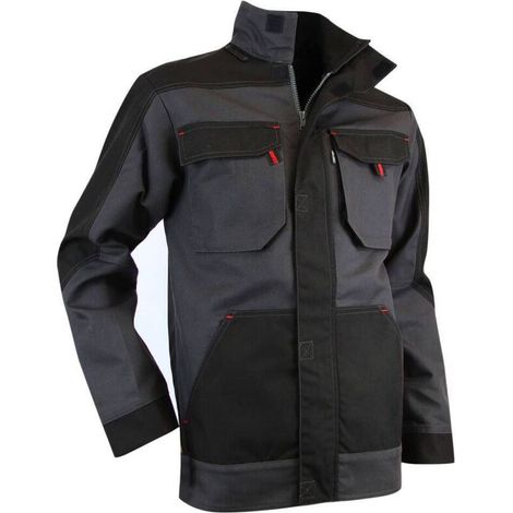 LMA – Blouson de travail bicolore 3XL – Col montant – Fermeture à glissière sous patte – Poches poitrine et basses – Oxford 900D étanche (1/5)