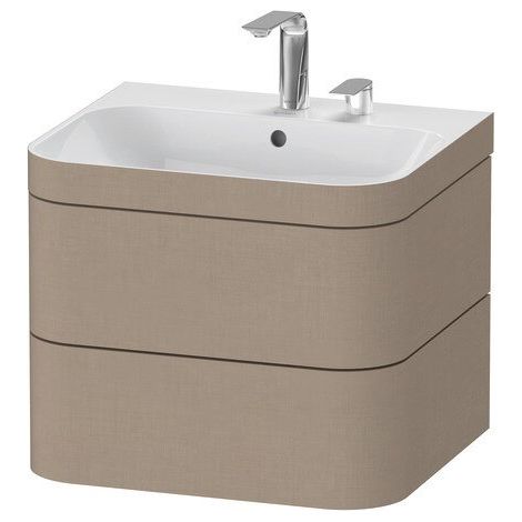 DURAVIT HP4635E7575 Meuble sous-plan pour lavabo avec Happy D.2 Plus