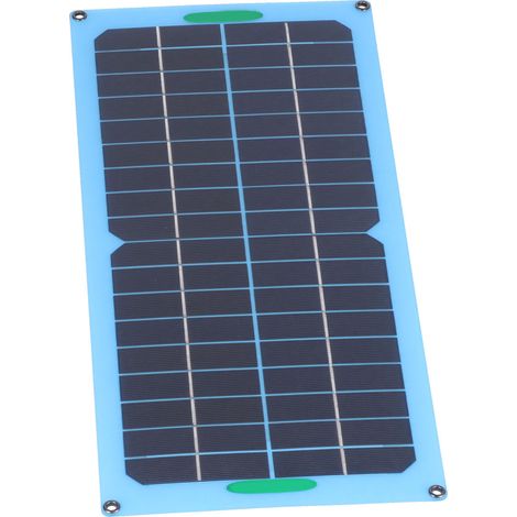 Panneau solaire monocristallin multifonctionnel 15 W 18 V pour cages pour animaux/poulaillers : ventilation et charge d'urgence (1/5)