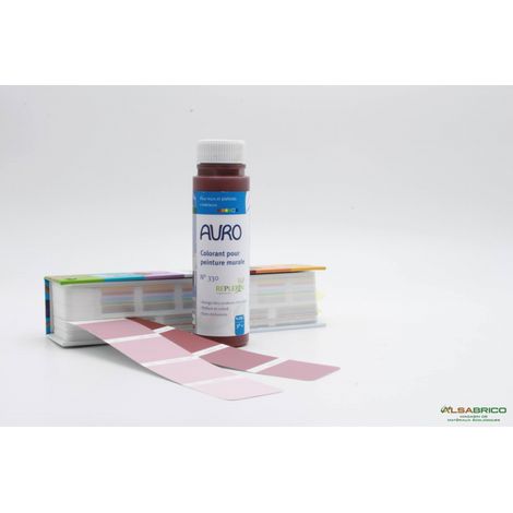 Colorant pour peinture blanche AURO n°330, Rouge Perse -