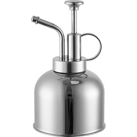 Indoor Watering Can, Stainless Steel Hand-Squeeze Watering Bottle for Indoor Plants (1/5)