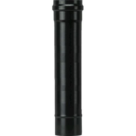 Tubo per Stufa a Pellet Acciaio rivestito con smalto porcellanato 50H cm 8   cm - PNL801 Diametro 8 cm Tubo da 50H cm