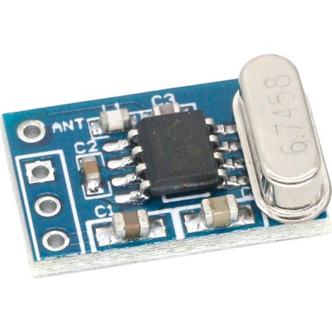 Module émetteur-récepteur sans fil Jixopn 433 MHz, puce ASK/OOK, circuit imprimé SYN115/SYN480R pour télécommande (1/5)