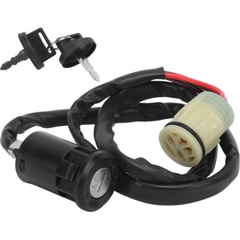 Clé de contacteur d'allumage 35100‑HN5‑670 35100‑HP5‑600 de remplacement pour TRX350 TRX450 TRX420 TRX680 (1/5)
