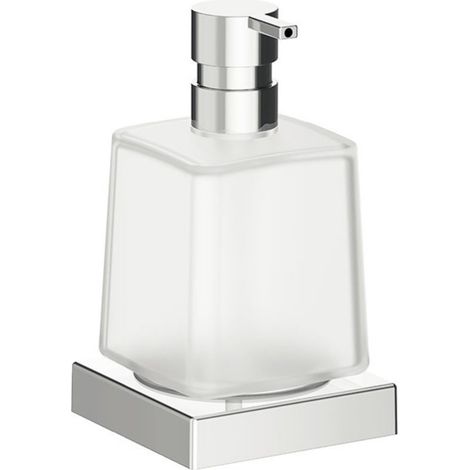 Inda - Wandseifenspender Divo Chrom glänzend/satiniert 250 ml (1/2)