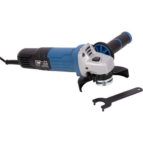 Amoladora 750 w 11000 rpm con disco de 115 mm y mango antivibración ajustable (1/5)