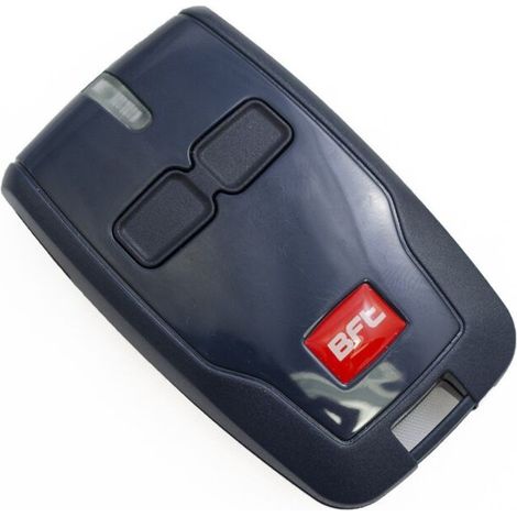 Replacement Remote Control for Mitto 2 B RCB Device, 433MHz, 2 Channels, Compatible with All Rolling BFT Mitto 2, Kleio, Ghibli, TRC 2, Kleio, Ghibli, TRC