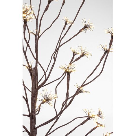 Albero di natale luminoso Marrone "Artificio" con led a luce calda Decorazione da interno -90 cm (1/5)