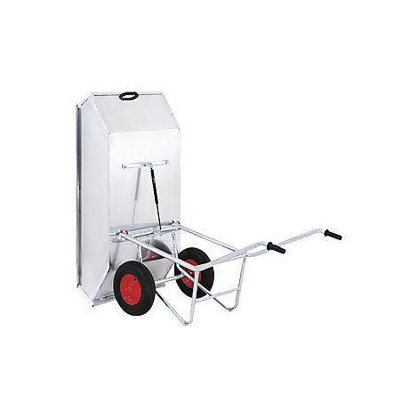 kaiserkraft  Carrello ribaltabile  alluminio  ruota con camera