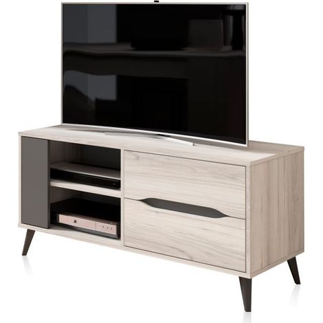 Mueble TV Lizz 110 Grayish - Antracita (ancho) x 52cm (alto) (1/5)