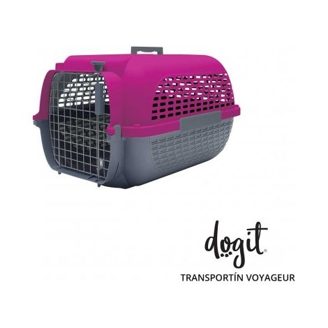 Dogit Pet Voyaguer Dimensione vettore S - Fuchsia /Grey
