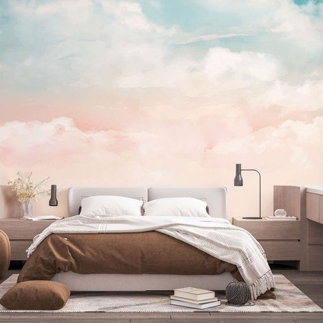 Papier peint panoramique Enfants - Nuages - 130 cm x 87 cm (1/4)