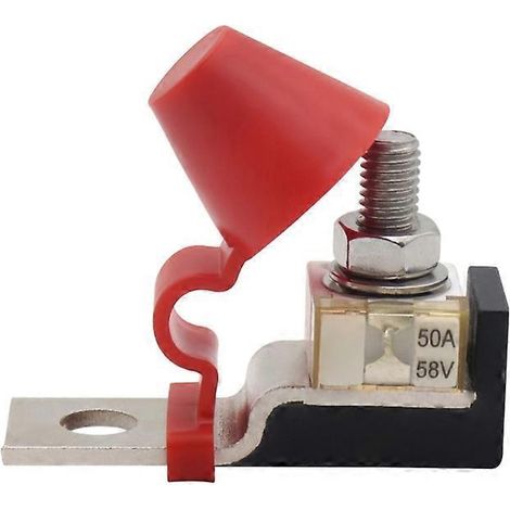 Kit de bloc de fusibles à bornes MRBF de Bay Marine-Supply, fusible de batterie marin compact 50 A (1/5)