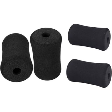 4 Pièces de Coussins de Pied en Mousse, Housse de Tampon à Rouleaux, Coussins de Rechange pour Exercices en Salle de Sport, équipement de Fitness (1/3)