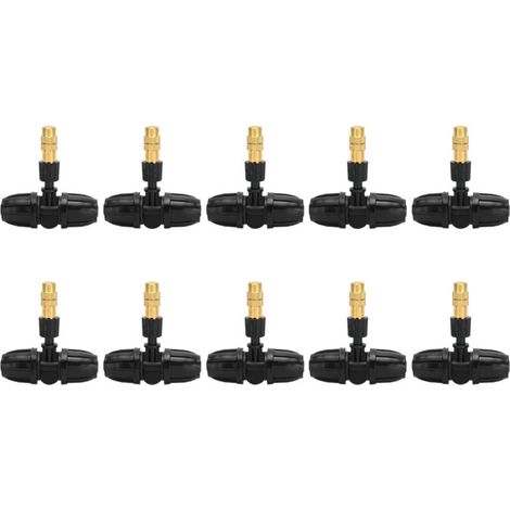 Lot de 10 buses d'arrosage en T pour tuyau d'arrosage de jardin (8/11 pouces), avec brumisateur.-AquaForge (1/5)