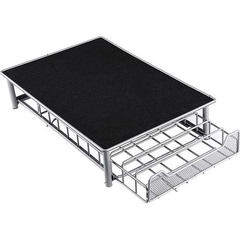 Cassetto Porta Capsule Caffe Contenitore Metallo 28429.5cm Contenitore Porta Capsule e Cialde Caffè grigio (1/5)