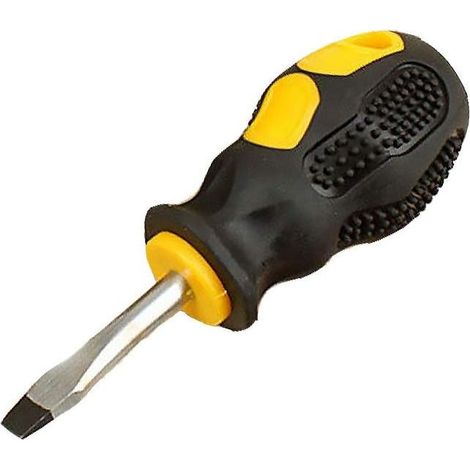 Tournevis court avec tournevis plat, mini tournevis de précision pour outil de réparation manuelle (1/5)