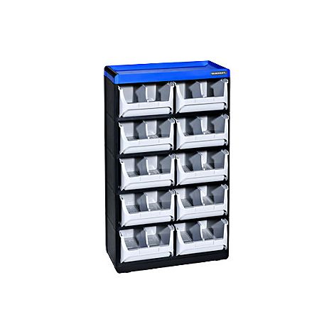 Allit 464630 Kleinteilmagazin VarioPlus Pro 53/20 (B x H x T) 300 x 525 x 165 mm Schwarz, Grau, Bl (1/2)