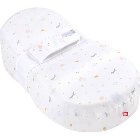 Matelas cocon ergonomique - RED CASTLE - COCOONABABY - Drap Happy Fox (1/5)