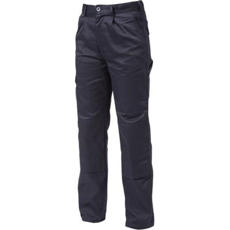 Navy Industry Trousers Waist 42in Leg 33in