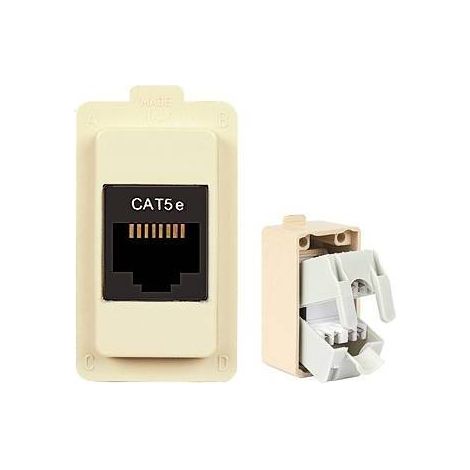 TONDO ART. ECL2583 PRESA TELEFONICA RJ45 CAT5. Prezzo per 1 pezzo.