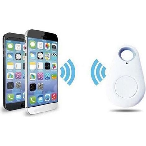 Y2 Puce Bluetooth traceur Localisateur GPS Tag alarme Wallet Key Pet Dog Finder, Mini Traceur Bluetooth Sans Fil Localisateur GPS