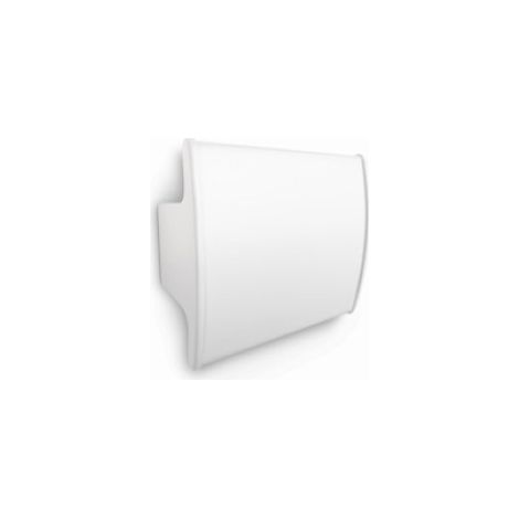 Ledino applique quadrata LED bianca