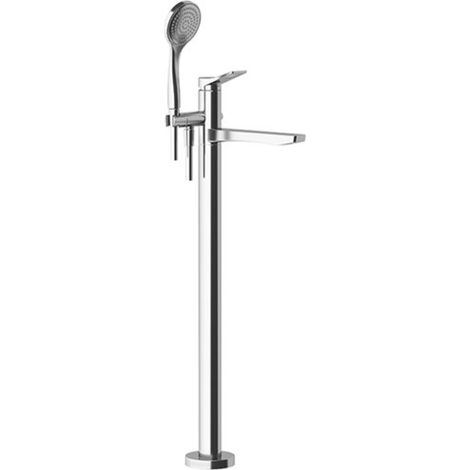 Gessi Rilievo, juego preparado para mezclador de bañera