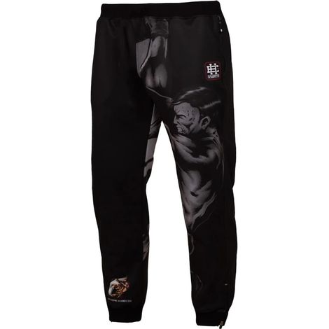 Kinder-Ringer-Sporthose, schwarz, Größe 128