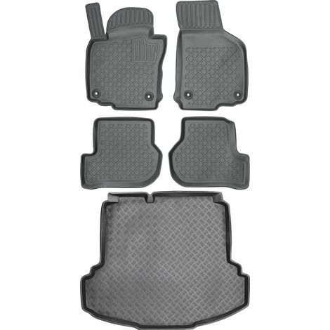 Juego de alfombrillas para coche y maletero para Volkswagen Jetta V Sedán (2005-2011). (1/5)