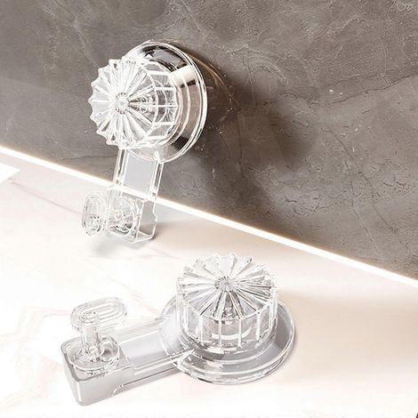 Crochets à ventouse, crochets pour vêtements, crochets pour clés, crochets pour toilettes, crochets sans perçage (1/4)
