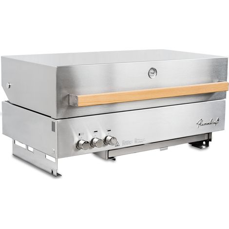 Flammkraft Block D Gasgrill BBQ Einbau 16 kW 75 bis 900°C Hochleistungsgrill (1/5)