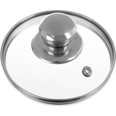 Tapa de cristal para olla o sarten con ventilacion universal 12 cm (1/5)