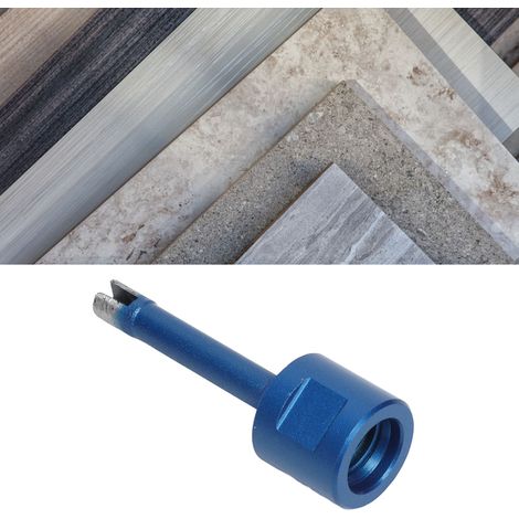 Foret M14 pour granit, béton, carrelage, marbre, foret fritté M14, bleu 8 mm (1/5)