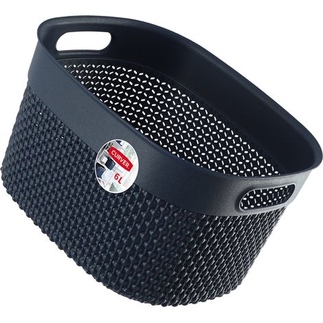 Curver Filo Behälter aus recyceltem Kunststoff 6L, Marineblau (1/5)
