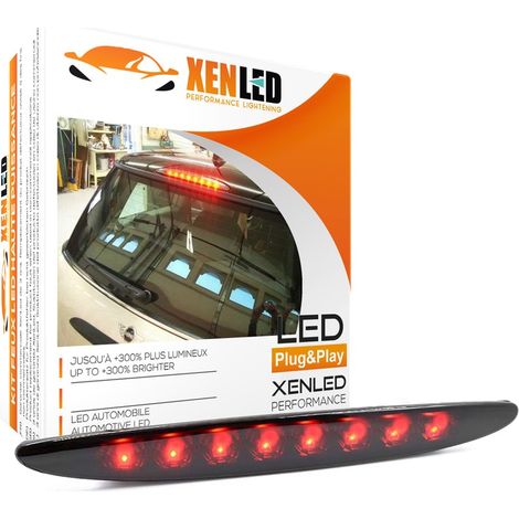 Troisième feux Stop LED - MINI R50 R53 2002-2006 avec 8 LED rouges pour R50 R53 première génération (1/5)