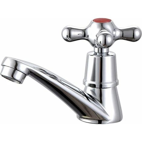 Robinet TRIOM Robinet d'eau froide simple Robinet d'eau froide simple Robinet de lavabo chromé Robinet de lavabo de salle de bain et de cuisine (1/5)
