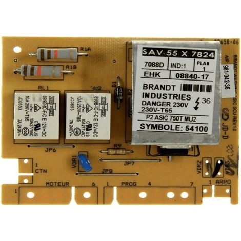 CARTE DE PUISSANCE ASIC pour LAVE LINGE THOMSON - 55X7824